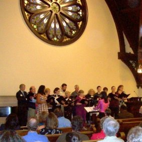 The High Street UU Choir.
